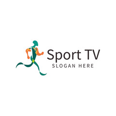 Sport tv logo design for yt channel