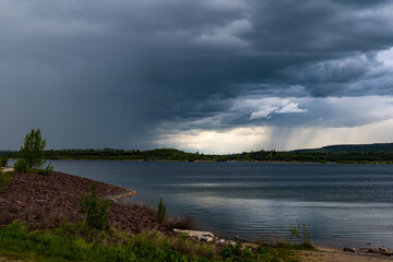 Gewitter, Geiseltalsee