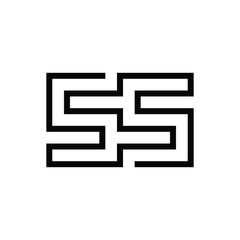 S S Monogram Logo