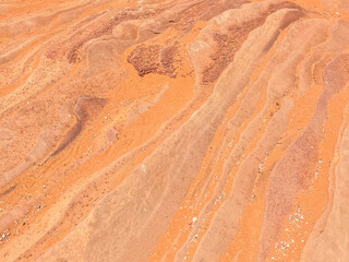 texture of sand in the desert