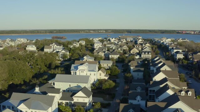 The Community Of Daniel Island With The Wando River In The Background