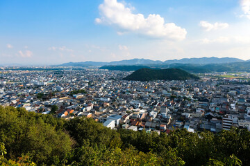 岐阜県関市 安桜山から見る関市の街並み