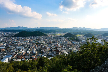 岐阜県関市 安桜山から見る関市の街並み