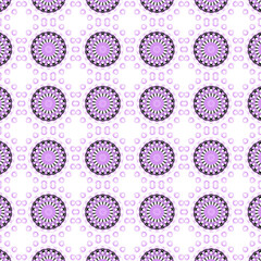many purple circle pattern on white backgrounds ,Design for banner, flyers, print, poster, wallpaper, fabric