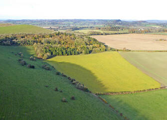	
Fields at Monks Down in Wiltshire	