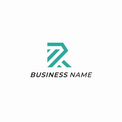 logo vector initial letter R