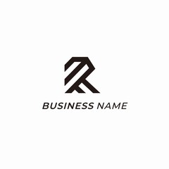 logo vector initial letter R