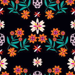 Skull pattern 4