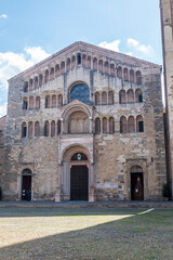 Naklejka premium The beautiful Cathedral of Parma