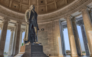 Thomas Jefferson memorial - obrazy, fototapety, plakaty