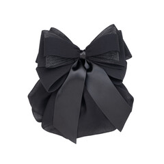 Elegant Black Hair Bow