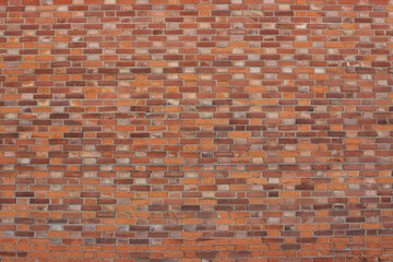 Red brick wall texture background