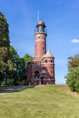 Obraz premium Holtenau Lighthouse in Kiel, Germany