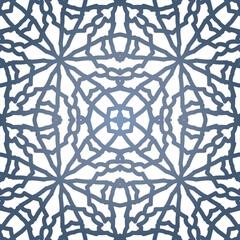 Ornamental pattern.The pattern is in the Arabic style.
