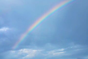 rainbow in the sky