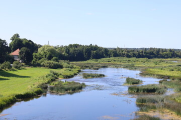 landscape with lake