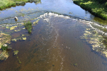 waterfall on the river
