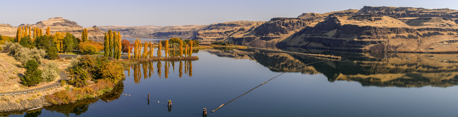 Obraz premium Snake river panorama