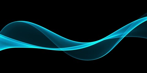 Color light blue abstract waves design
