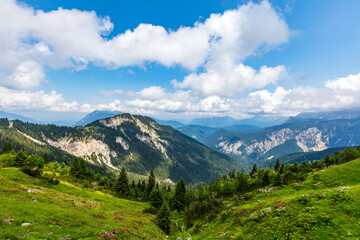 Fototapeta na wymiar Berge in Oberbayern