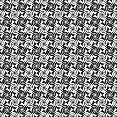 Naklejka premium Seamless abstract spiral swirl pattern