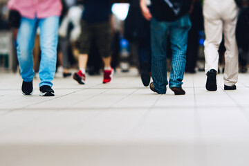 Fototapeta premium 朝の通勤風景