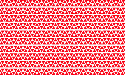 Modern Red Geometric Seamless Pattern