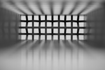 Impression of a cold architectural wasteland