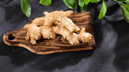 Zingiber officinale - Organic fresh ginger root