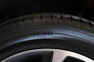 tire close up