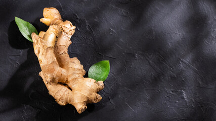 Zingiber officinale - Organic fresh ginger root
