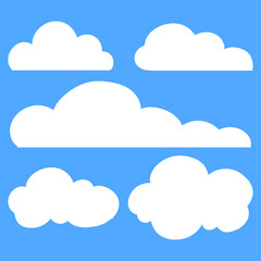 blue sky with clouds