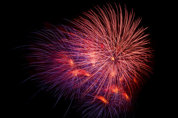 Fototapeta premium Colorful Fireworks
