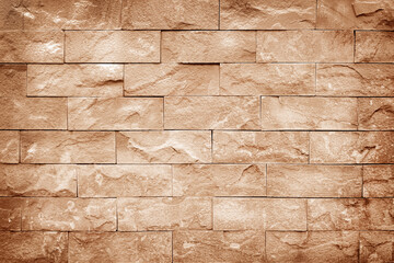 Old brown slate stain wall stone or stone tile background or texture.