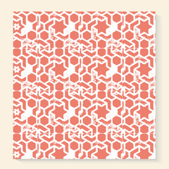 Seamless abstract colorful grunge texture pattern. The striking pattern to add texture to illustration. Modern minimalistic tile for decoration. Colorful trace textures isolated on white background