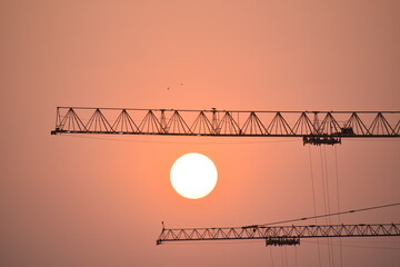 Sunset over Powai 2