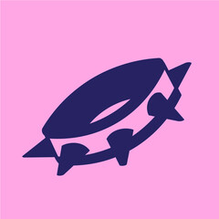 Cute Hand Drawn Gothic Accessories - Amazing artsy vector illustration of a suitable for ornament, design assets , sticker, decoration, tattoo, clip art, animation, pattern and illustration in general