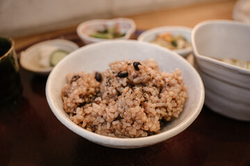 寝かせ玄米ご飯