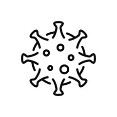 Virus bacteria icon