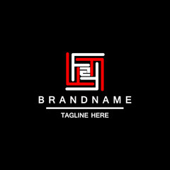 Letter Z Maze Labyrinth Logo Design Element