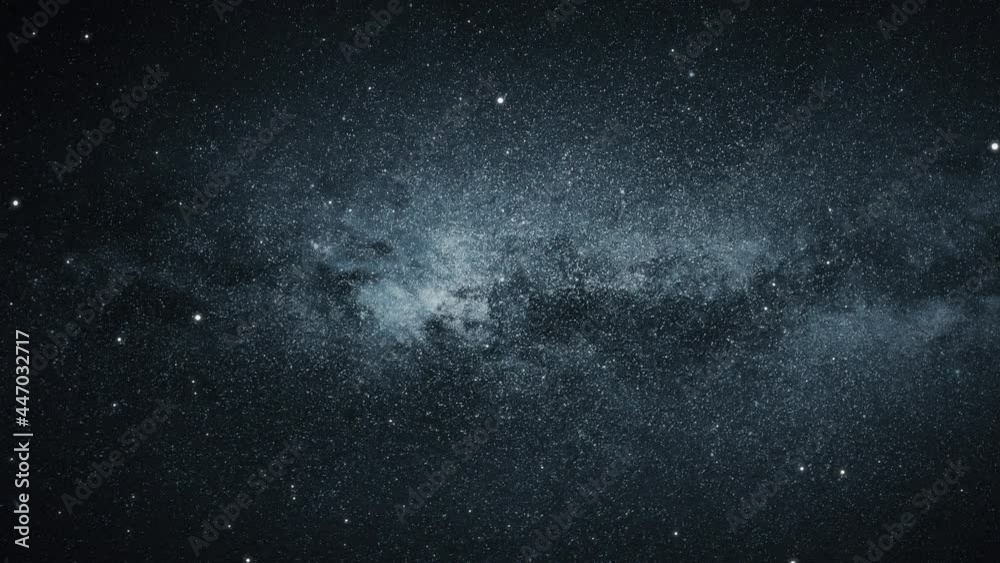 Canvas Prints galaxy nebula background moving stars space background