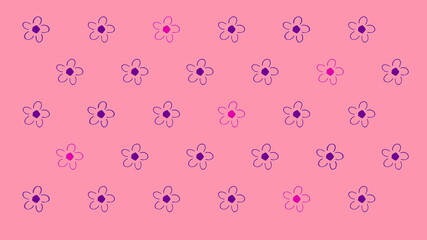 Flower Pattern Background