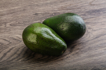 Fresh ripe avocado for cooking