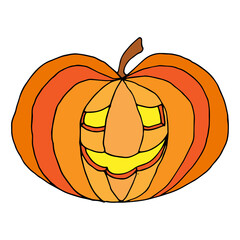 Cartoon style vector illustration on isolated background.