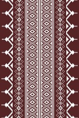 seamless pattern with motifs Ethnic geometric Aztec tribal textile ikat American African fabric mandalas motif native bohemian boho carpet india Asia 