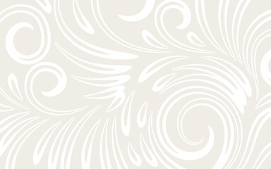 Elegant vector pattern with twisted lines