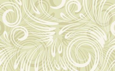 Obraz premium Elegant vector pattern with twisted lines