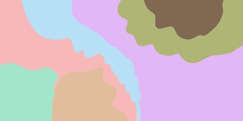 hand with pink paint splashes