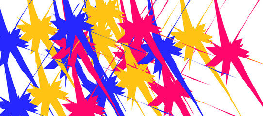 Abstract colorful geometric  shape background 