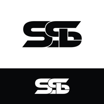 SSL letter monogram logo design vector